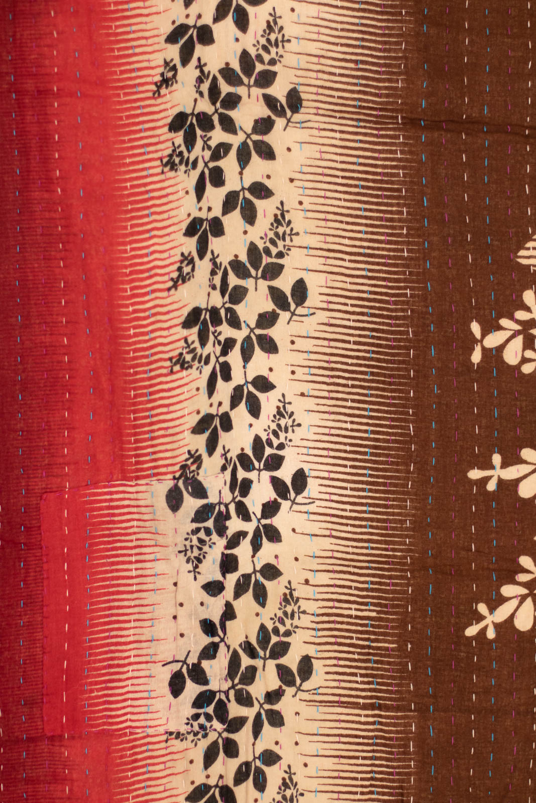 Animate Kantha Throw