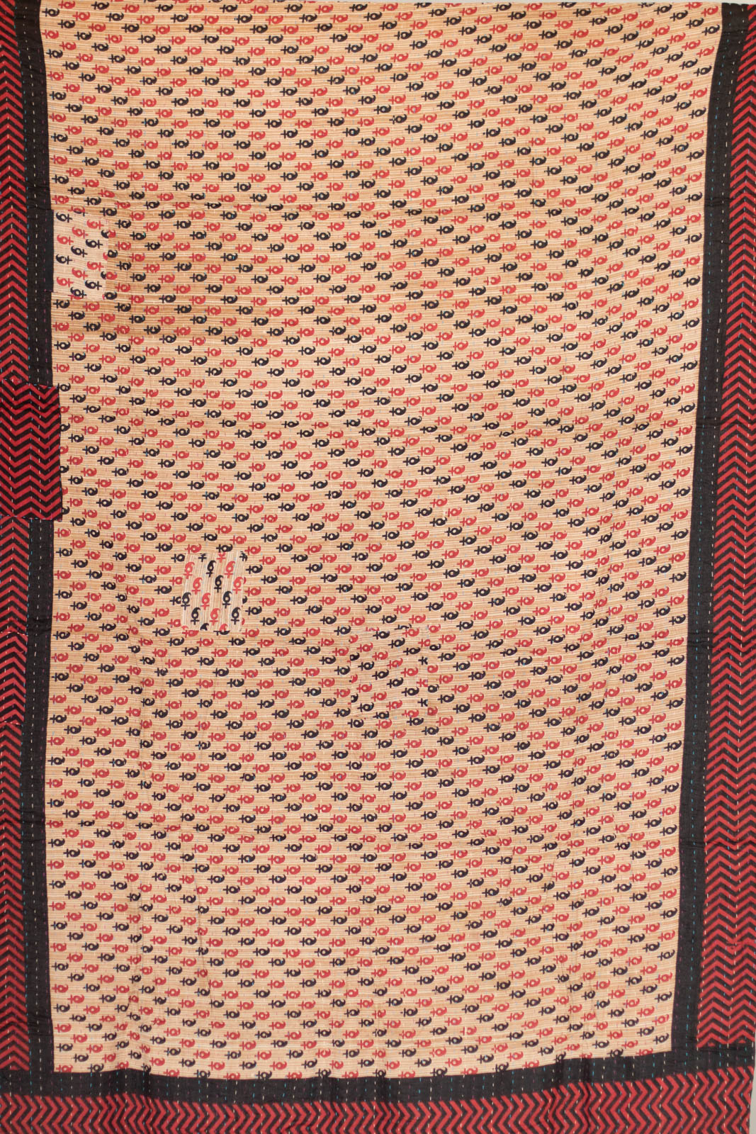 Animate Kantha Throw