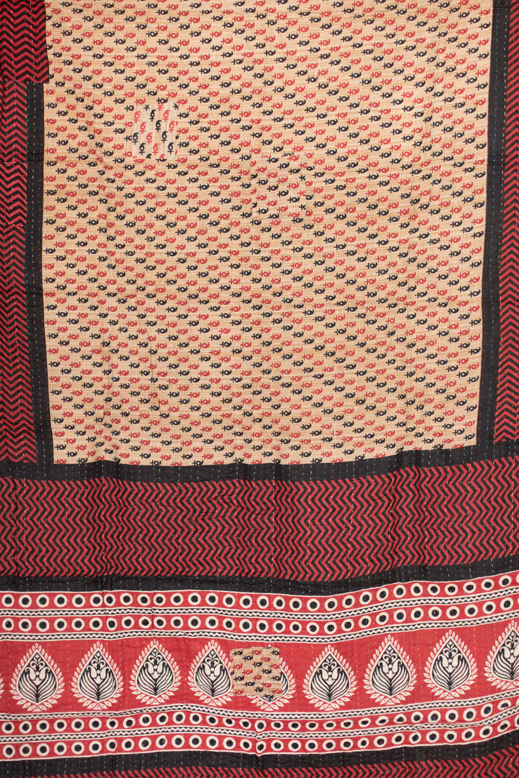 Animate Kantha Throw