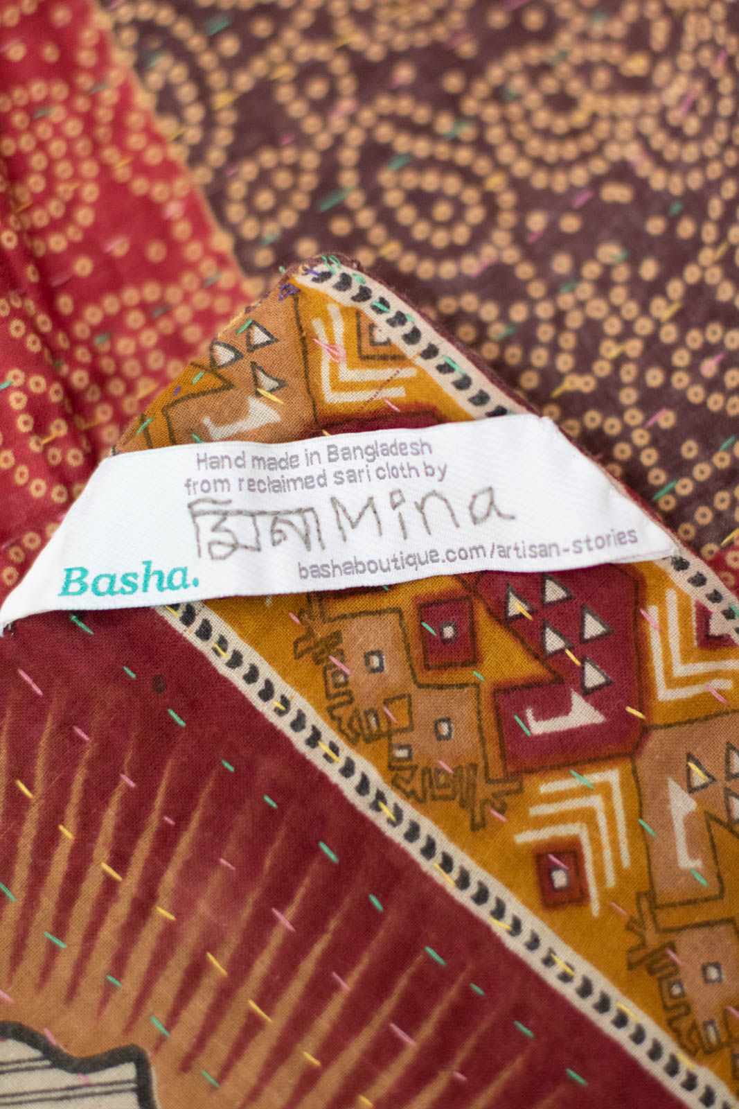 Help Kantha Throw