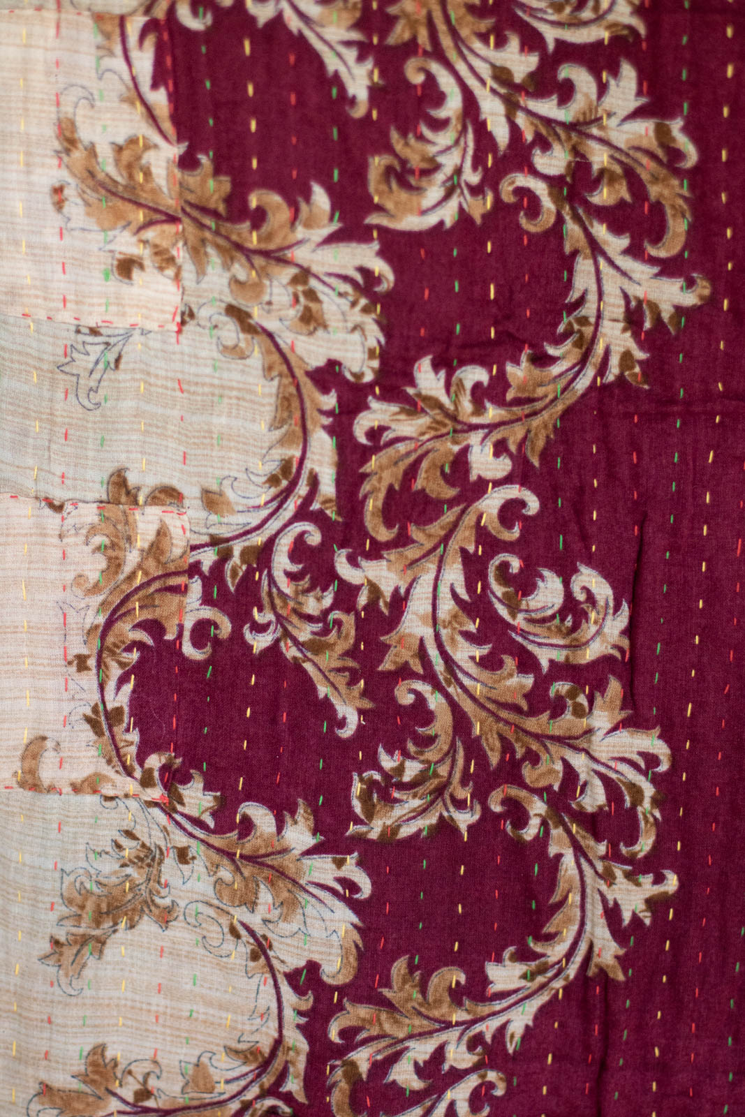 Today Kantha Throw