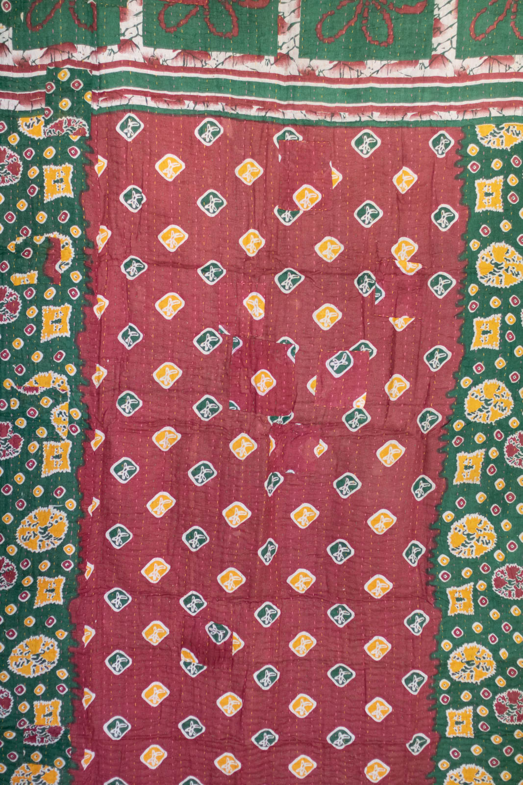 Contribution Kantha Throw