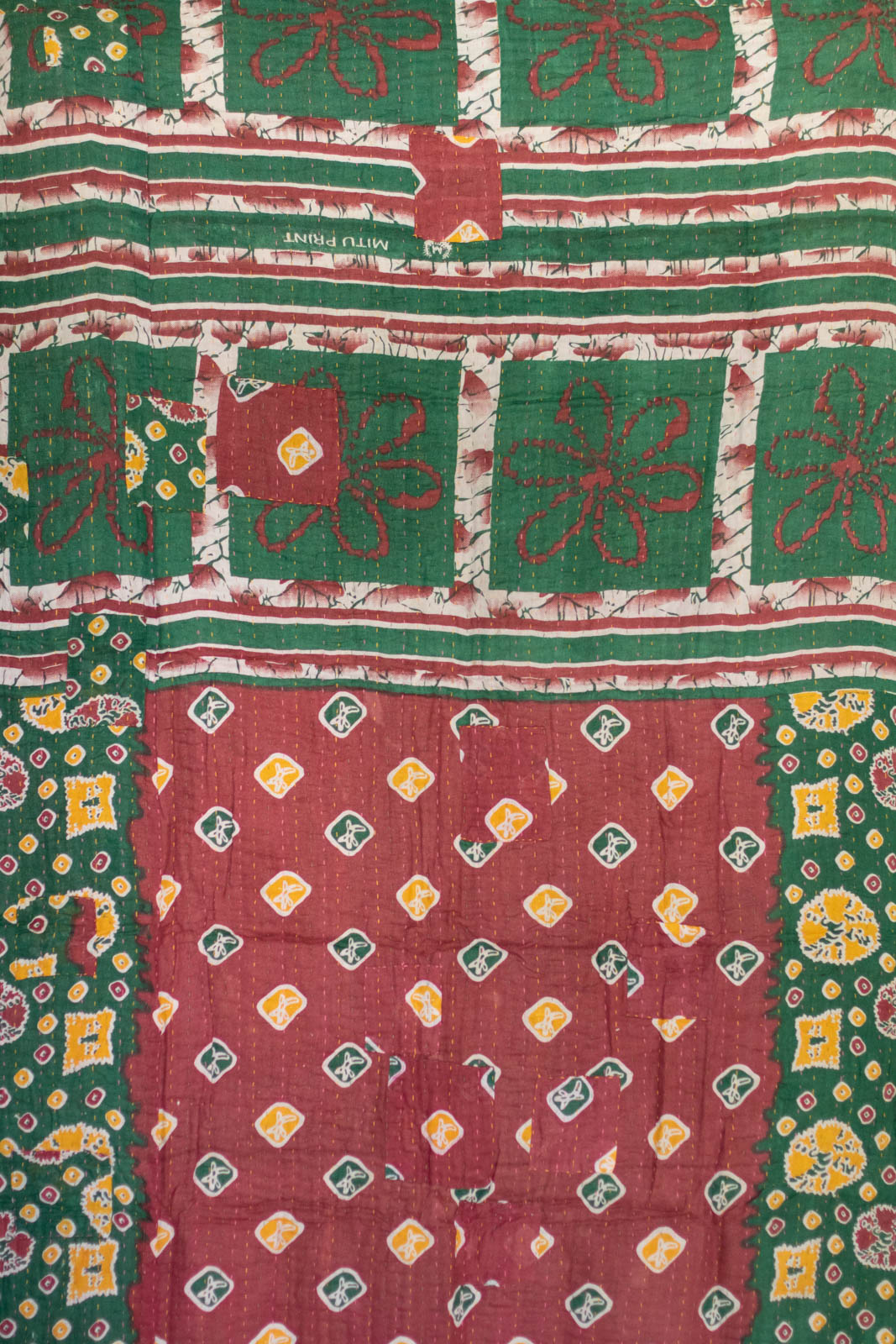 Contribution Kantha Throw