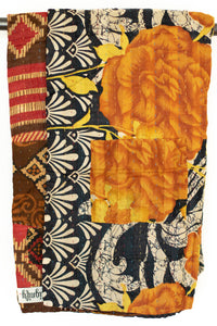 Kantha Throw Bed Quilt