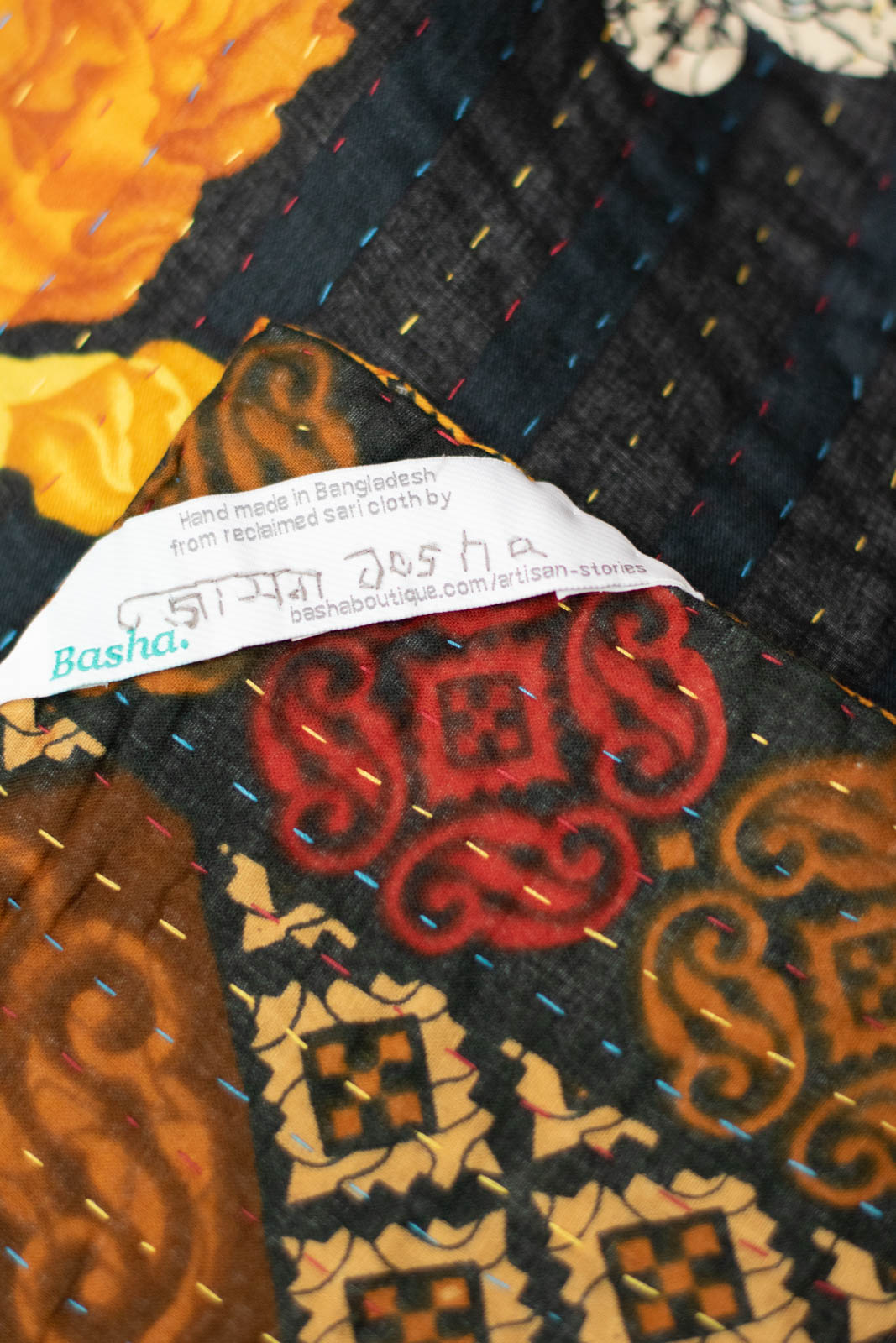 Encourage Kantha Throw