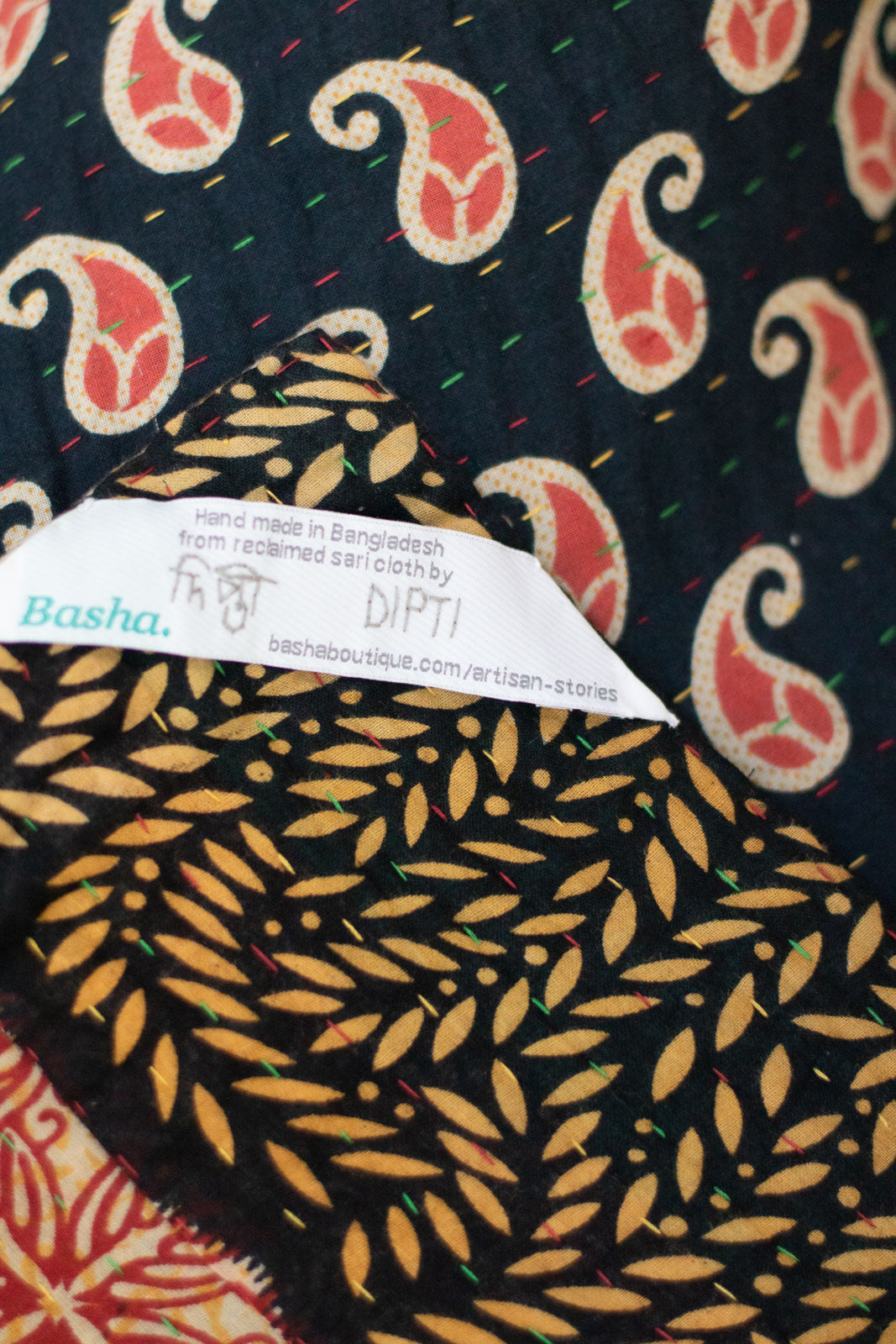 Triumph No. 3 Kantha Large Throw