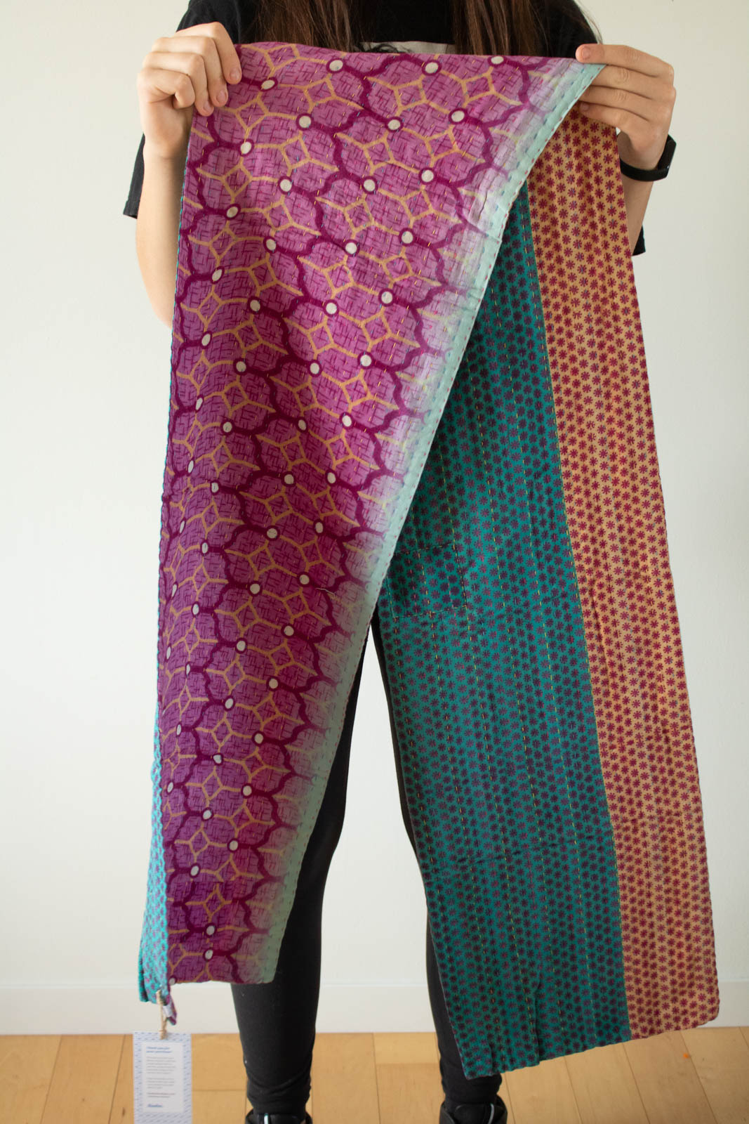 Kantha Table Runner Cotton G5
