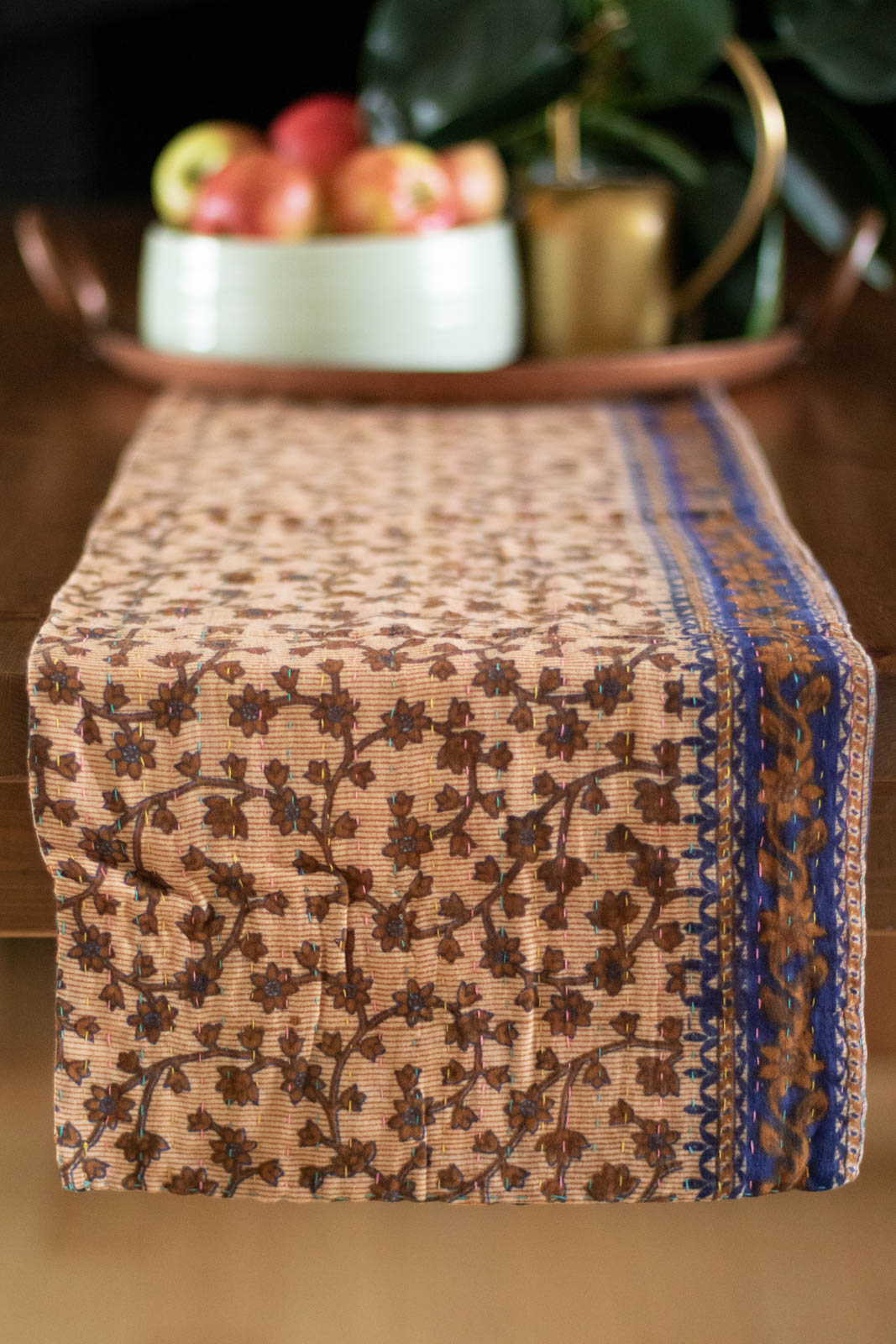 Kantha Table Runner Cotton G6