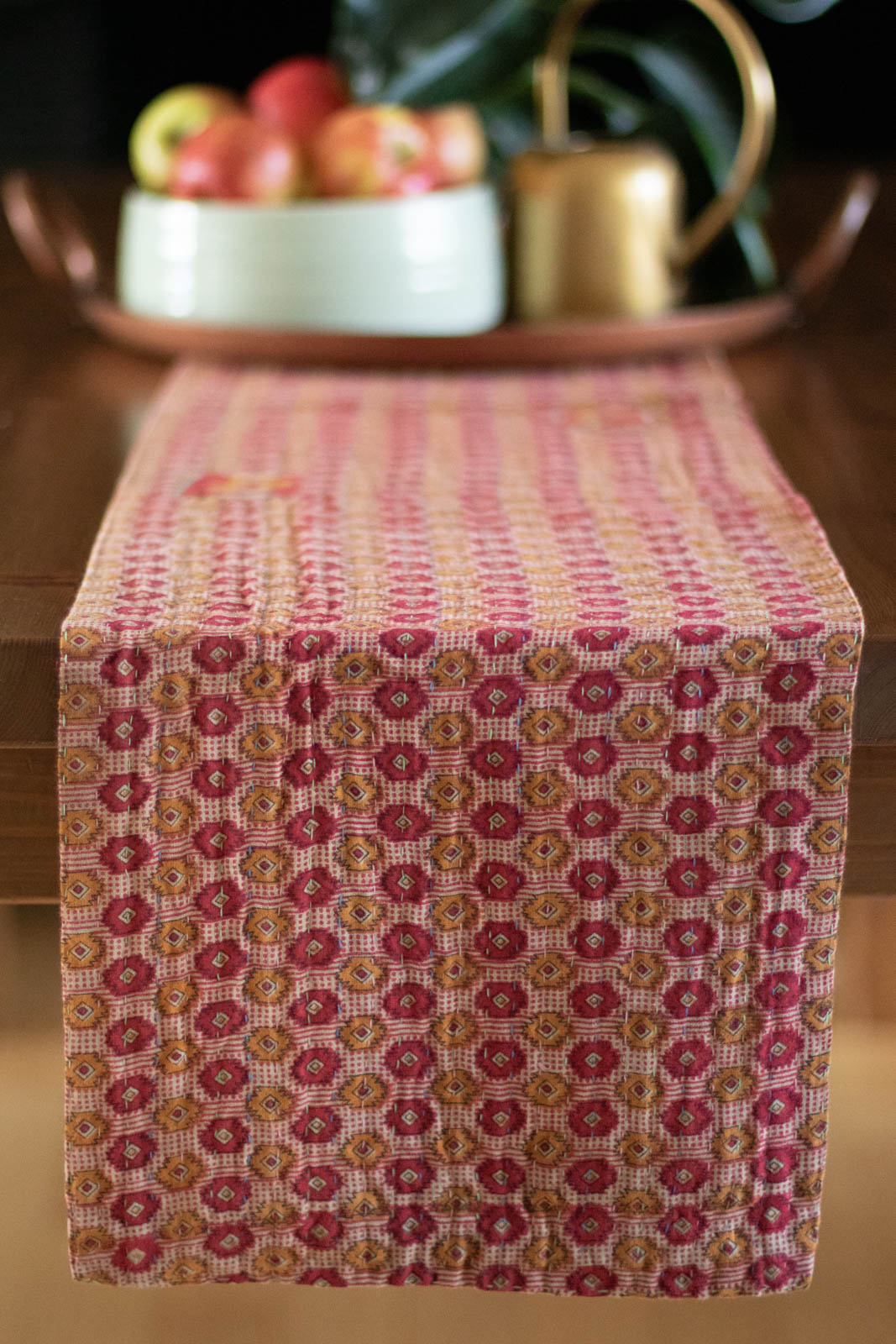 Kantha Table Runner Cotton B4