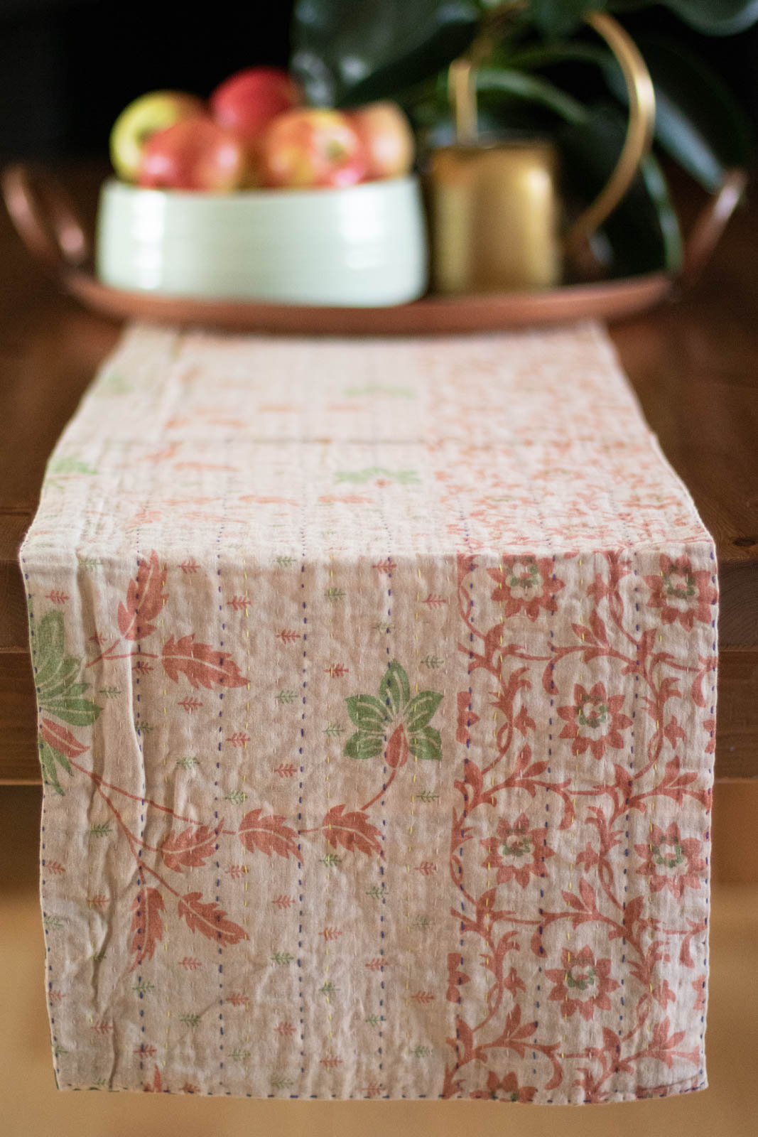 Kantha Table Runner Cotton C3