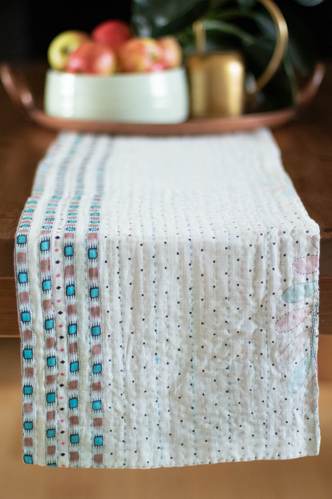 Kantha Table Runner Cotton C6