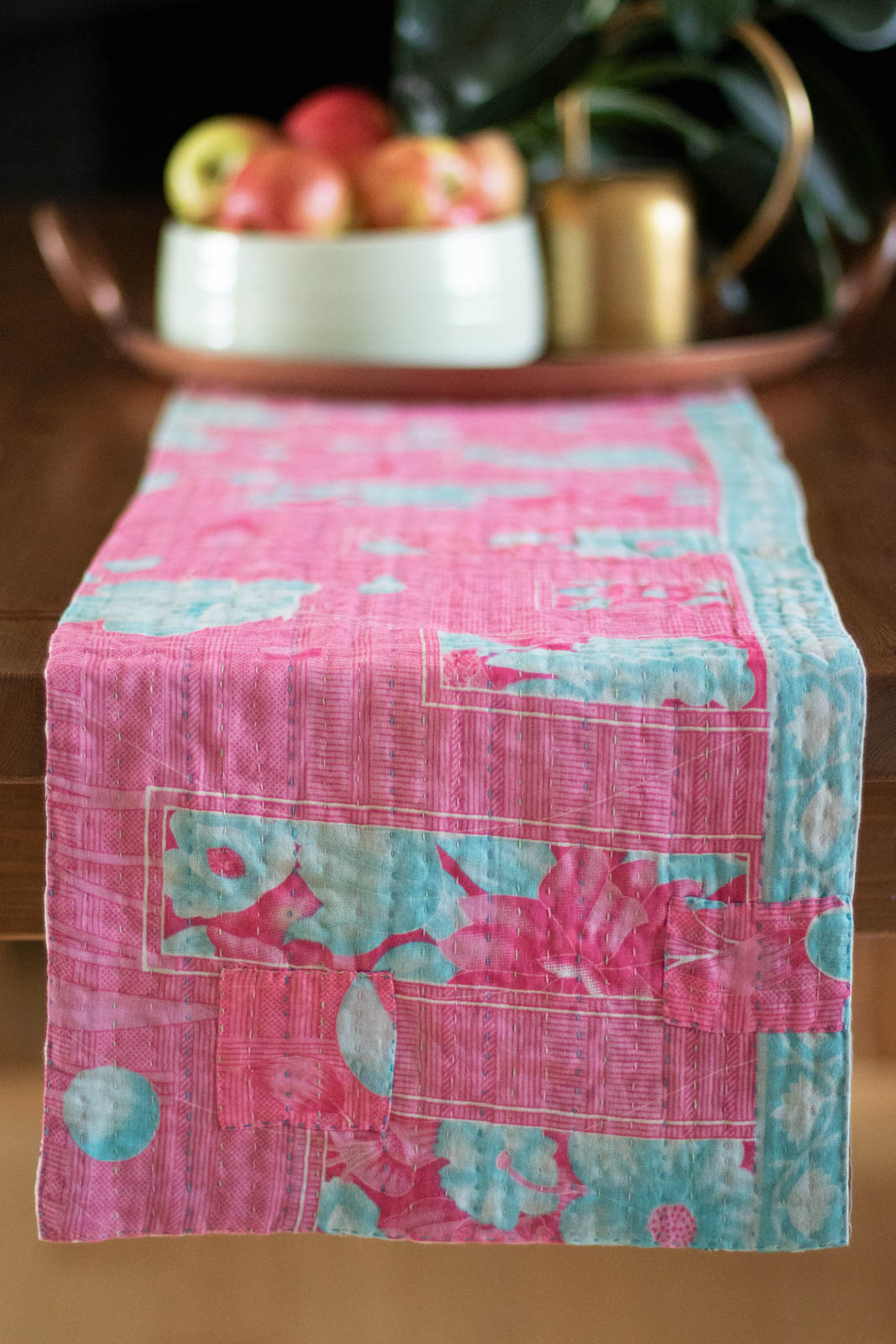 Kantha Table Runner Cotton C6