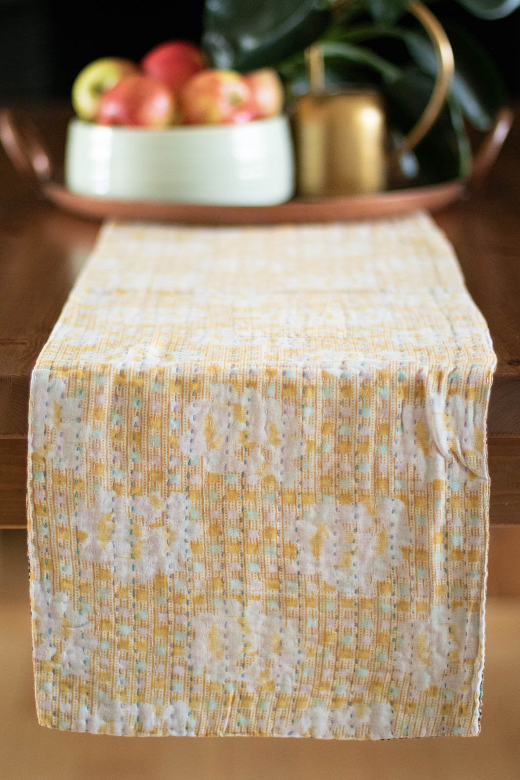 Kantha Table Runner Cotton D5