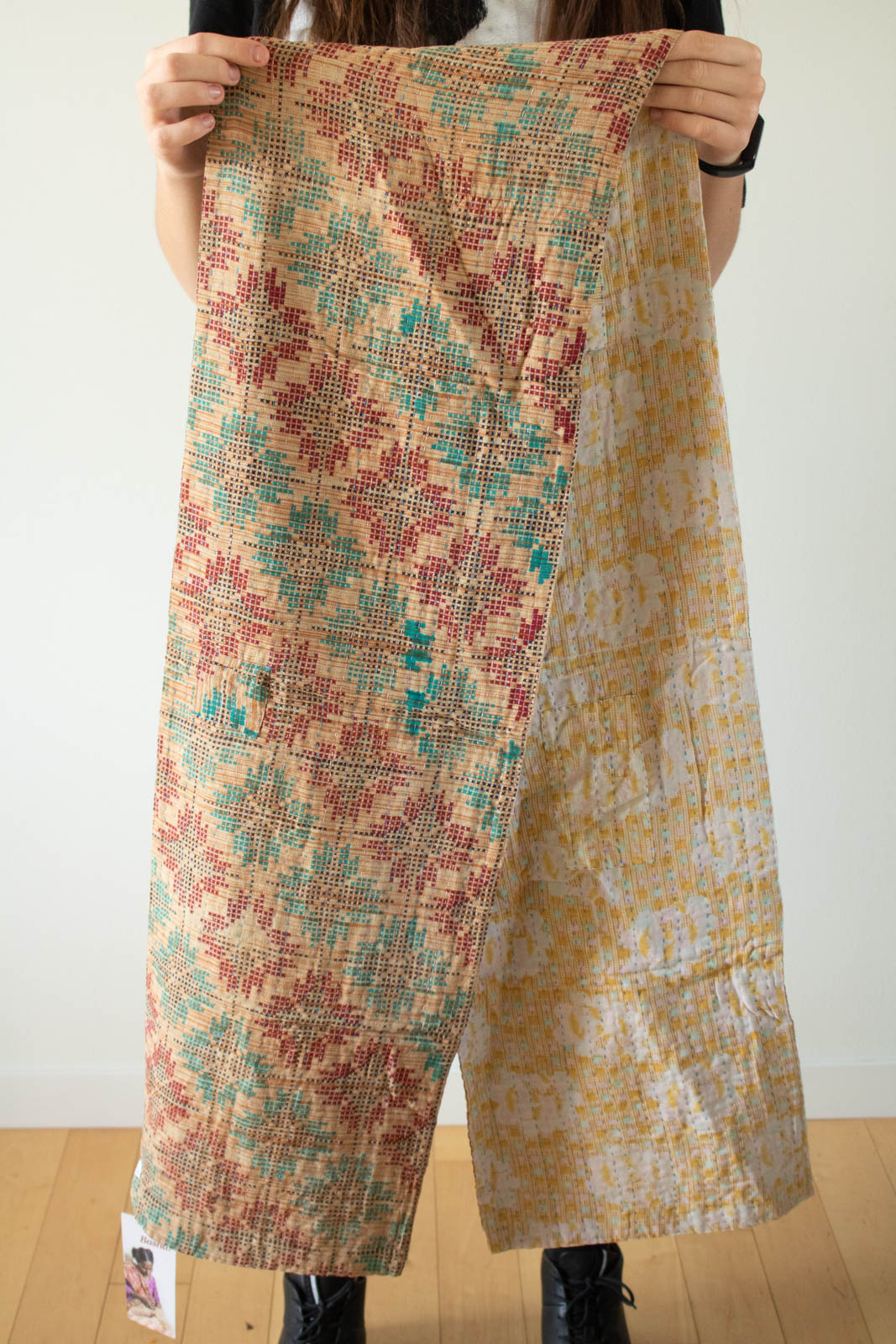 Kantha Table Runner Cotton D5