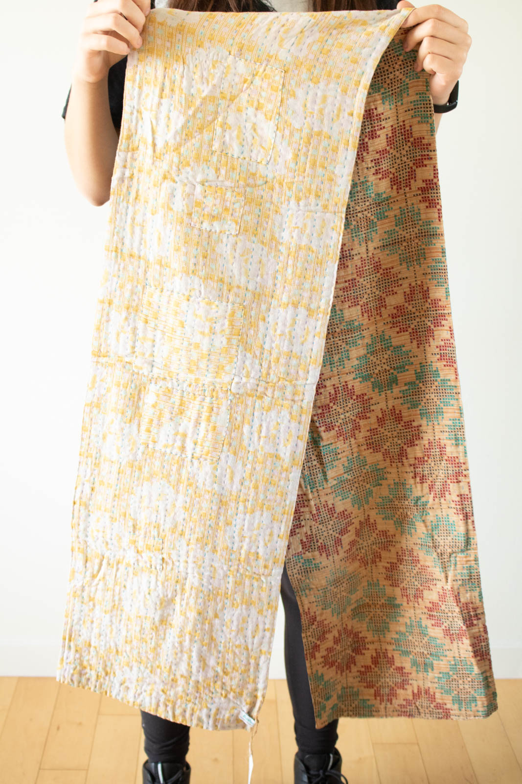 Kantha Table Runner Cotton D5