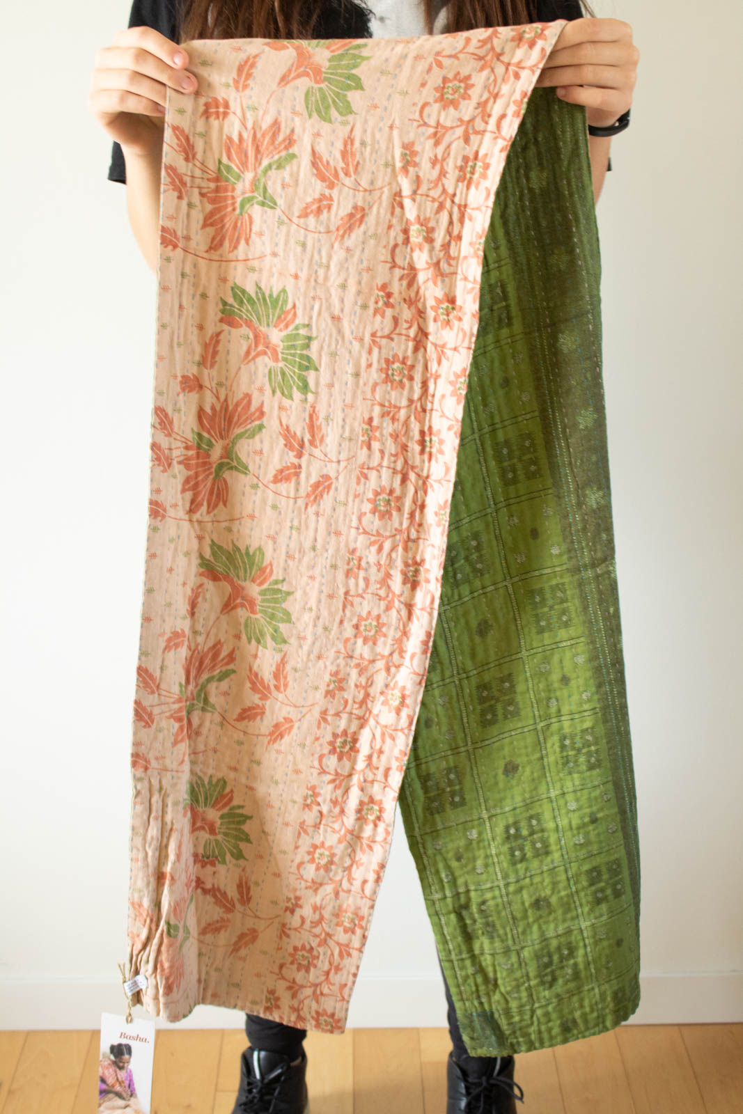 Kantha Table Runner Cotton F6