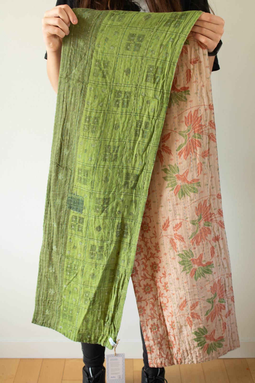 Kantha Table Runner Cotton F6