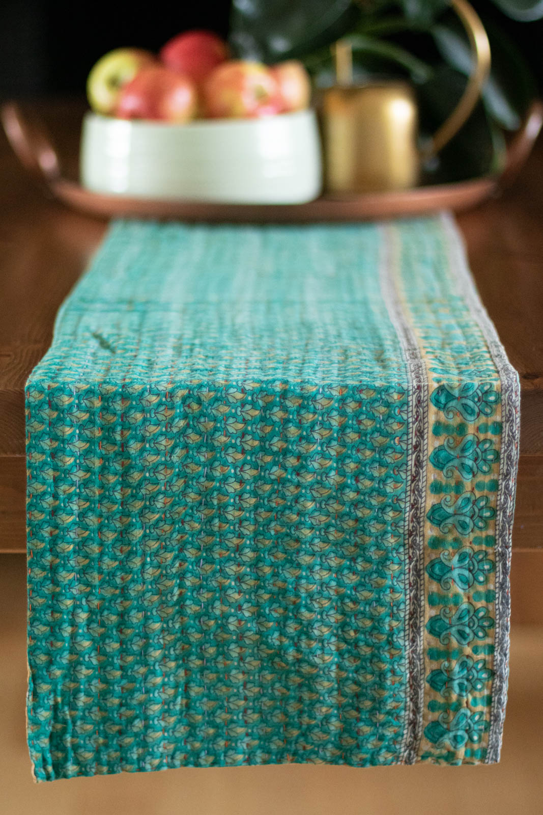 Kantha Table Runner Cotton G2