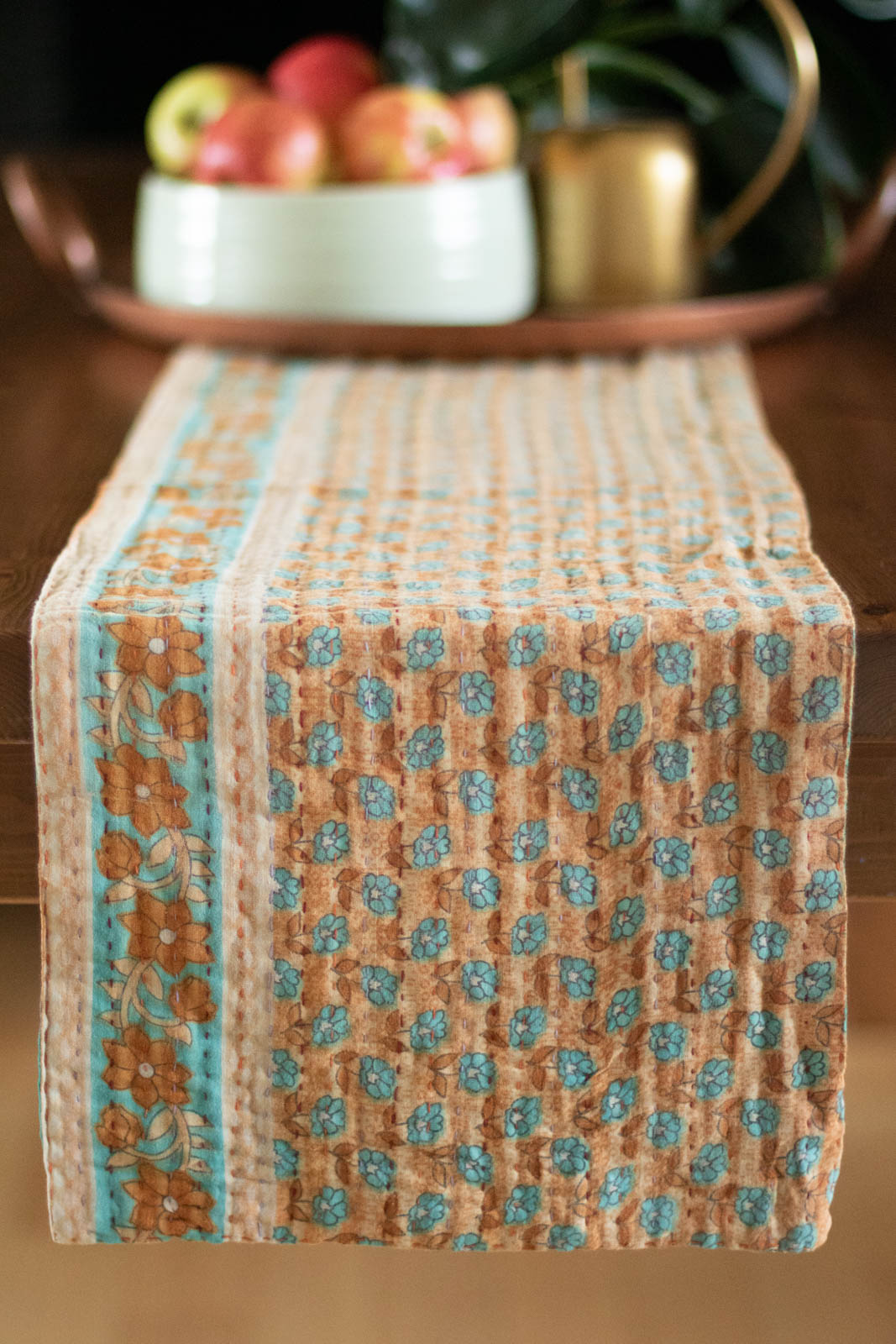 Kantha Table Runner Cotton G2