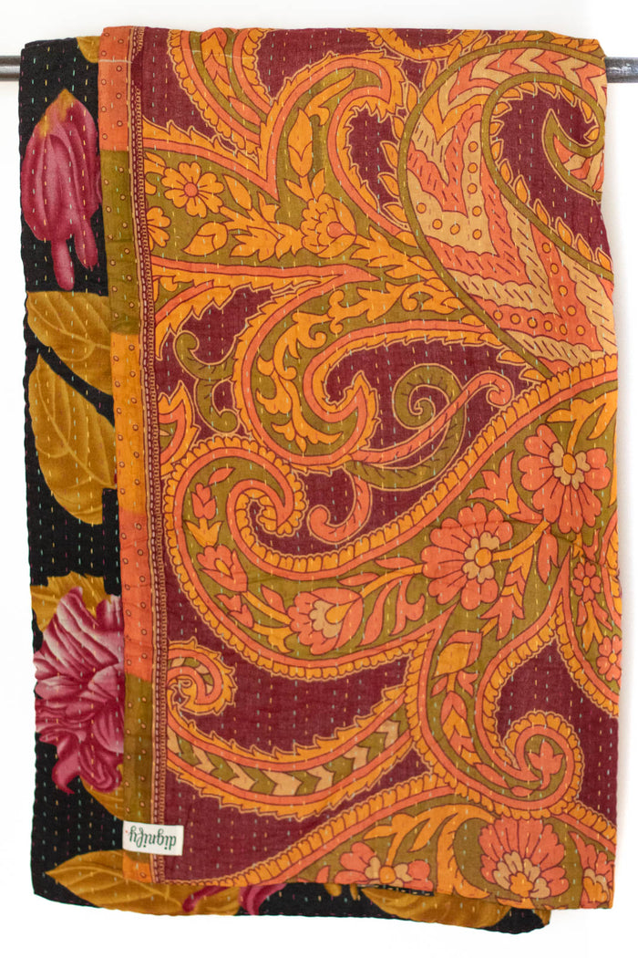 Kantha Extra Large 80" Throw