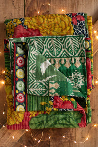 Kantha Holiday Throw