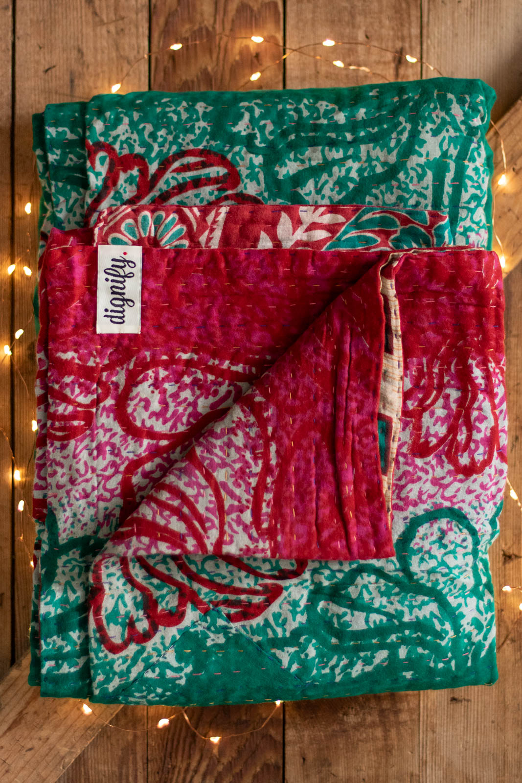 Kantha Holiday Throw