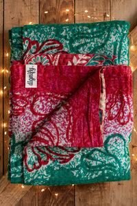 Kantha Holiday Throw
