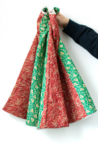 Kantha Holiday Tree Skirt