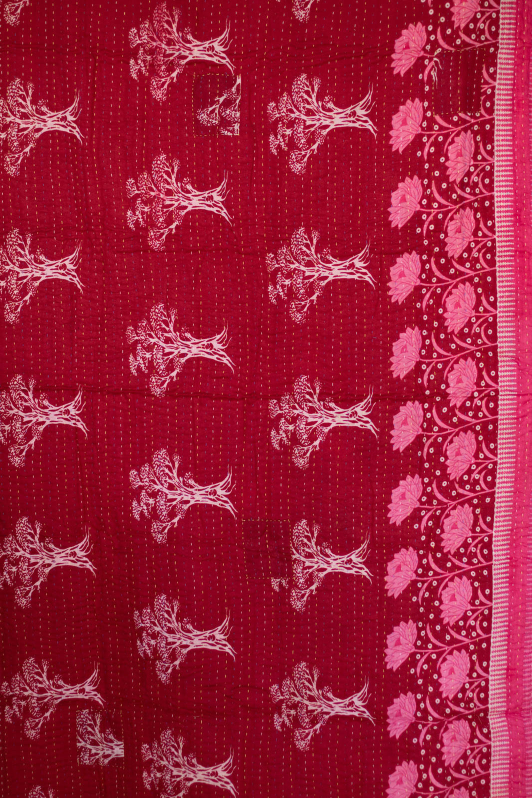 Cotton Kantha Throw Blankets Our Classic, Bestseller — dignify