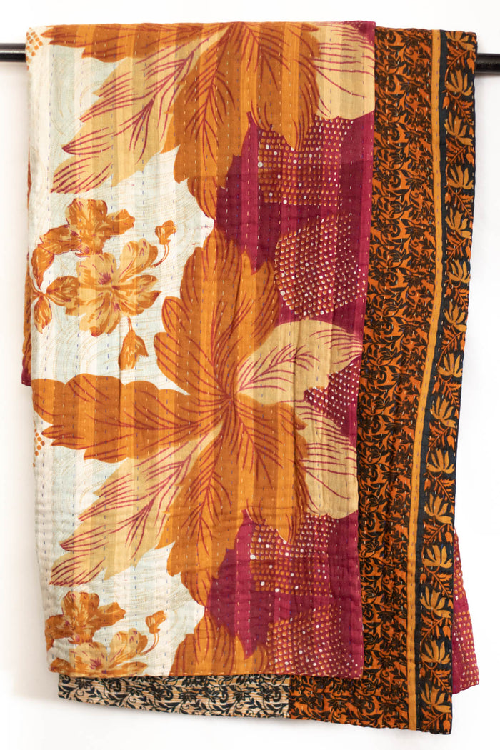 Kantha Extra Large 80" Throw