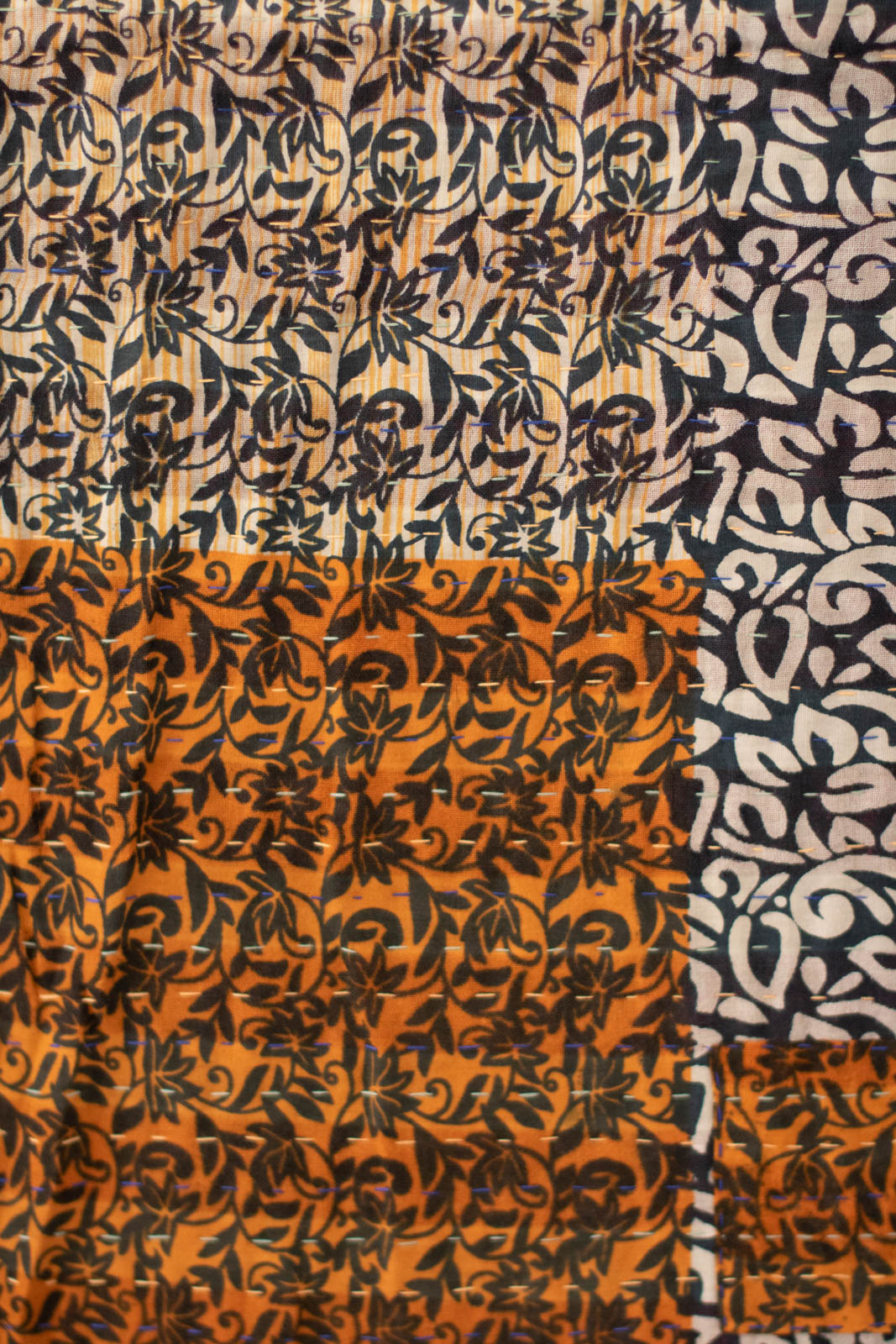 Rest No. 4 Kantha Large Throw