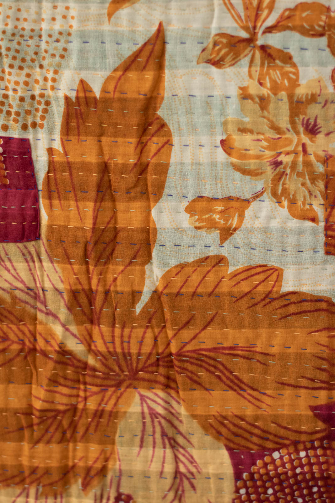 Rest No. 4 Kantha Large Throw