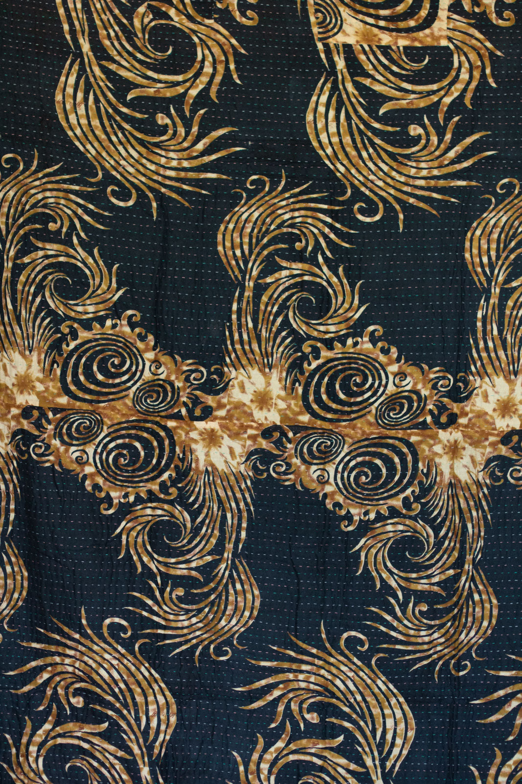 Story No. 2 Kantha Large Throw