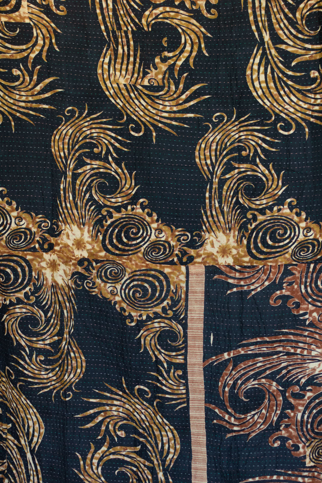 Story No. 2 Kantha Large Throw
