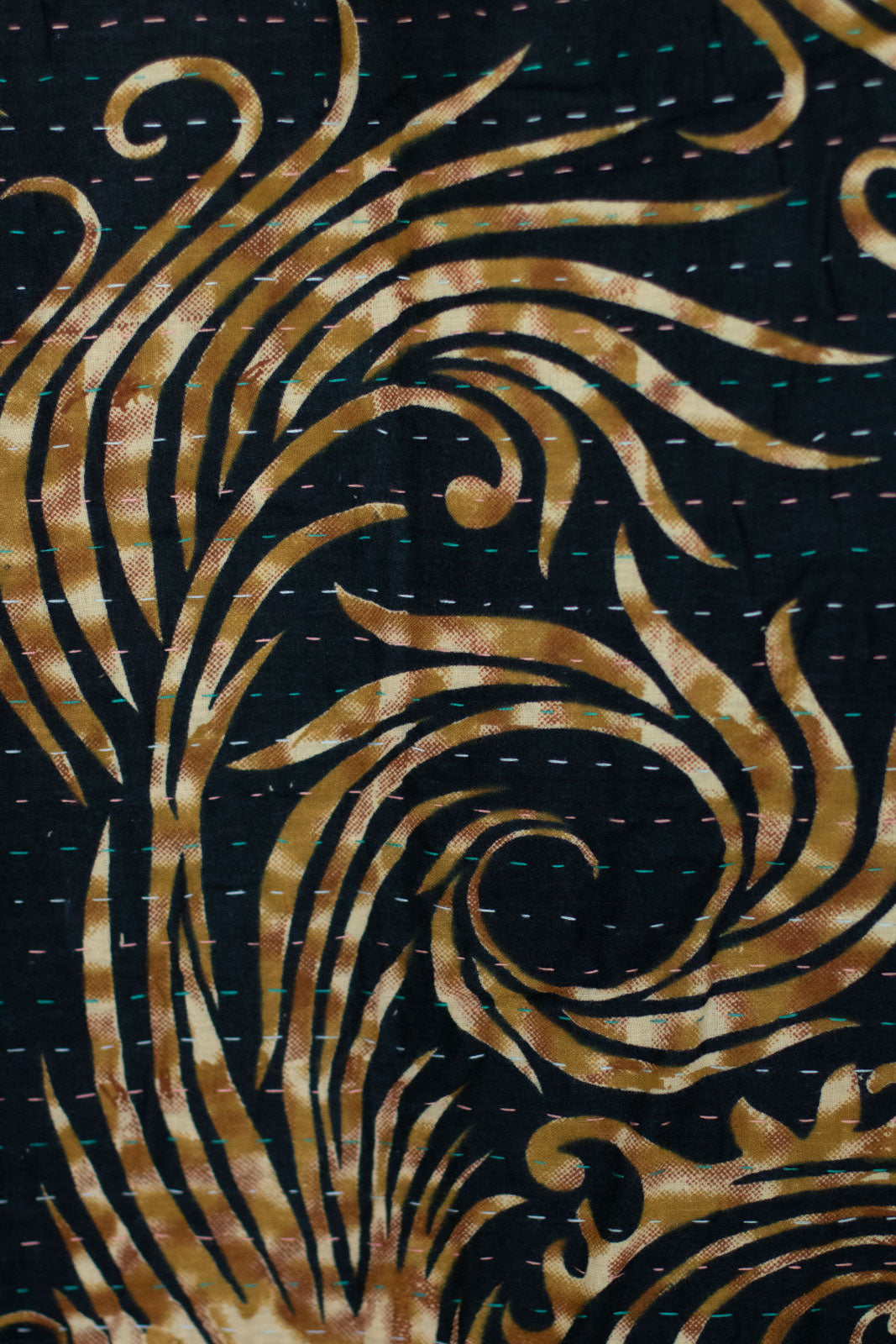 Story No. 2 Kantha Large Throw