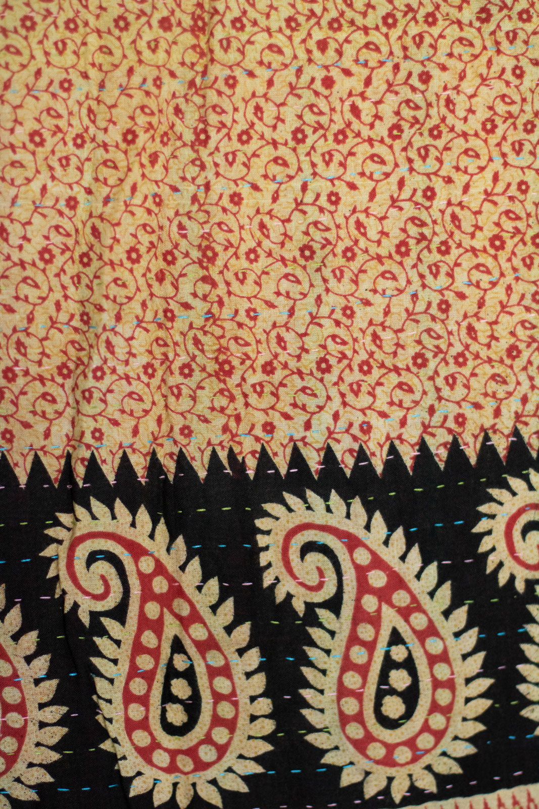 Presence No. 6 Kantha Large Throw