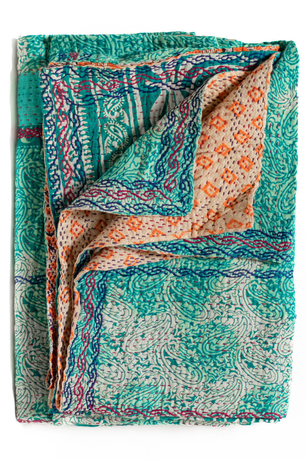 Masterpiece No. 43 Kantha Quilt