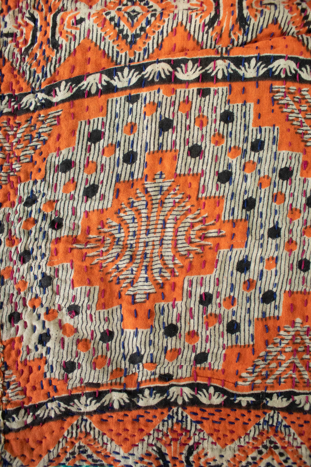 Masterpiece No. 43 Kantha Quilt