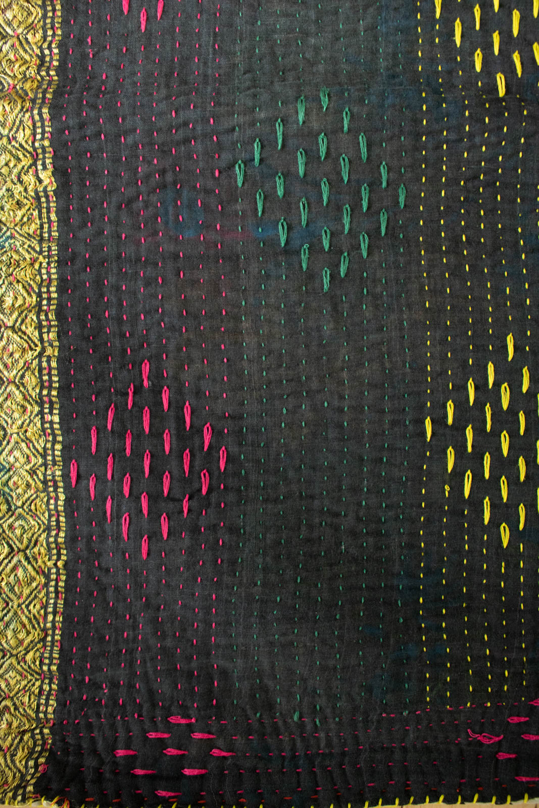 Masterpiece No. 45 Kantha Quilt
