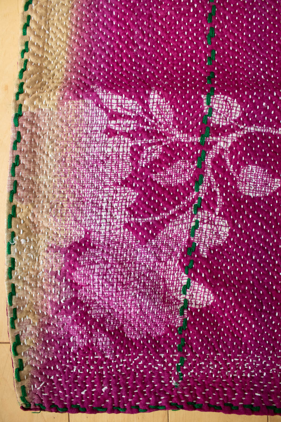 Masterpiece No. 49 Kantha Quilt