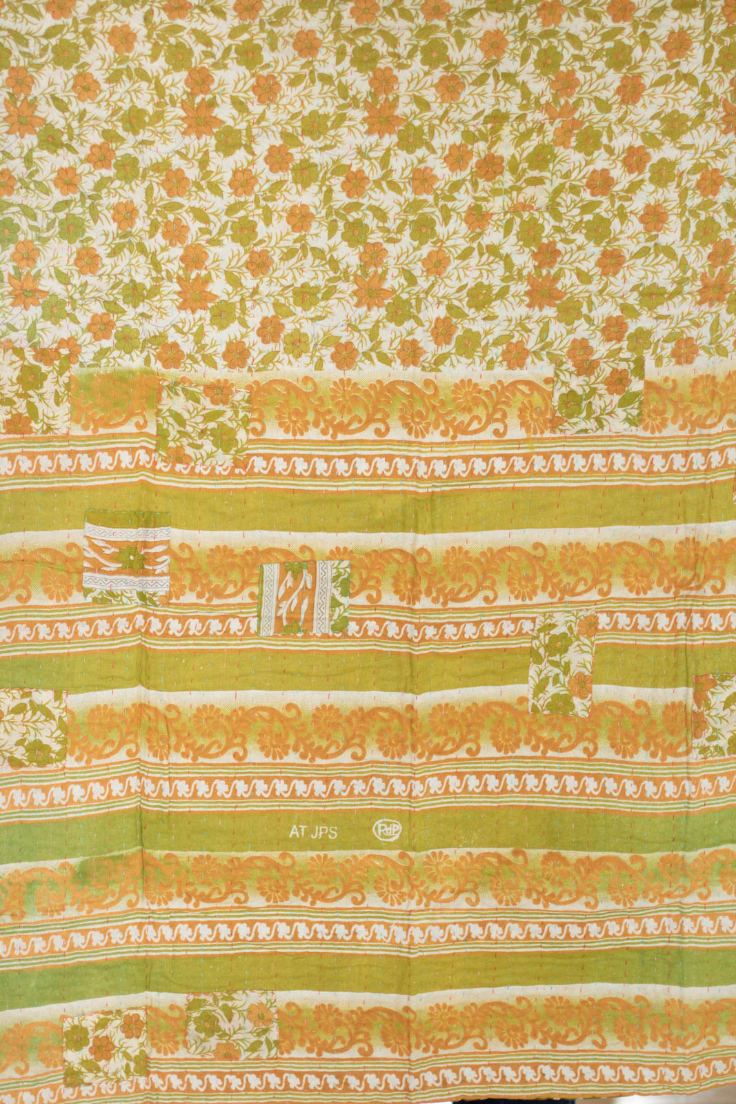 Heart No. 9 Kantha Mini Blanket