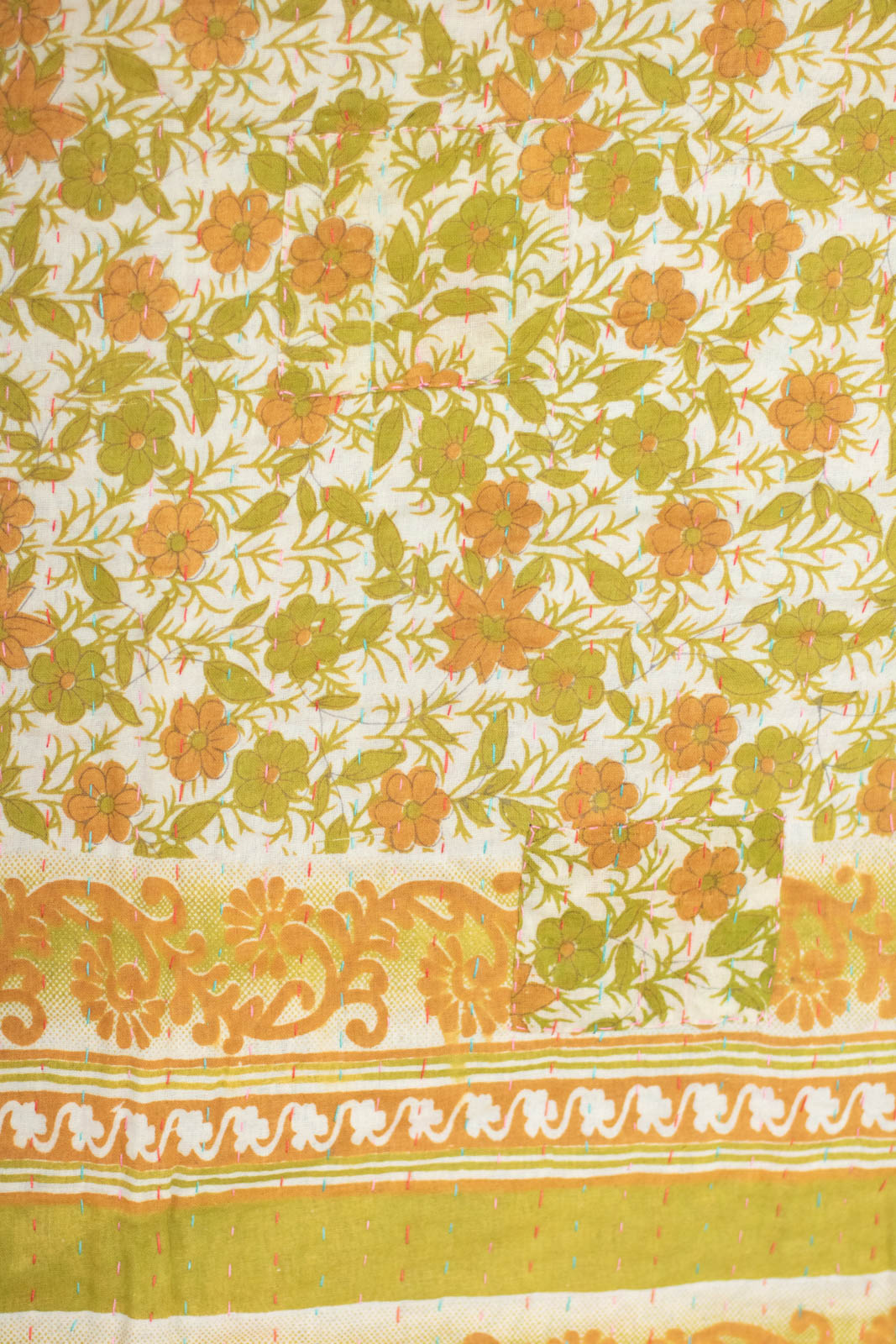 Heart No. 9 Kantha Mini Blanket