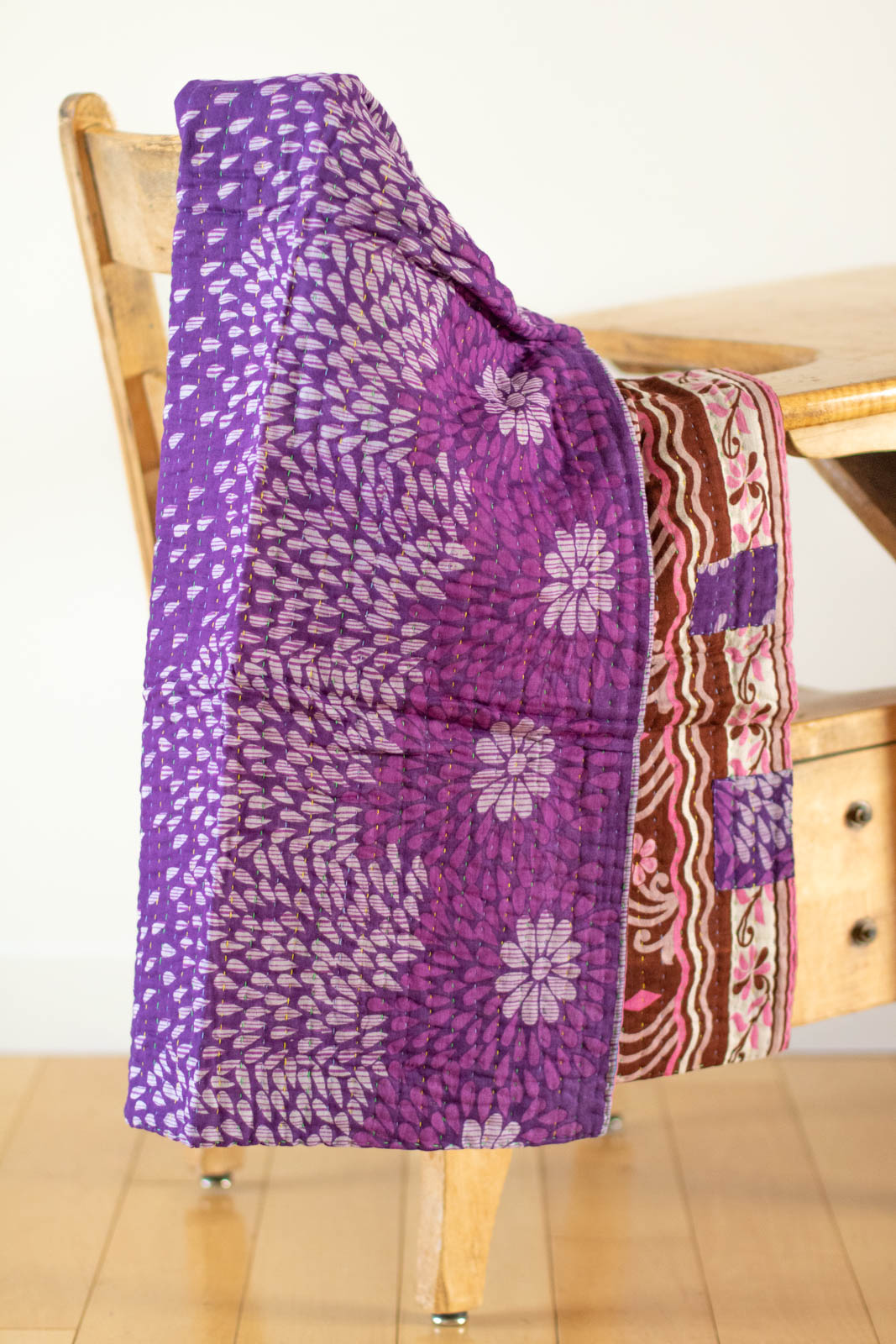 dignify Kantha Baby Blanket Quilt