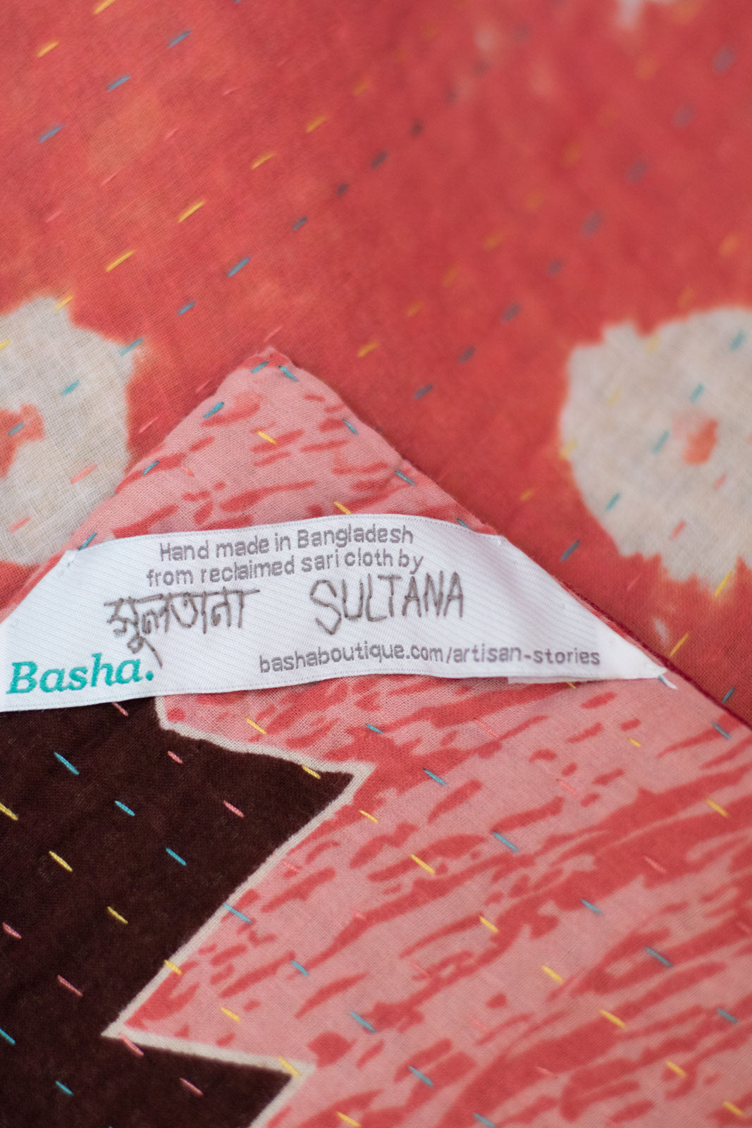 Enchant No. 4 Kantha Mini Blanket