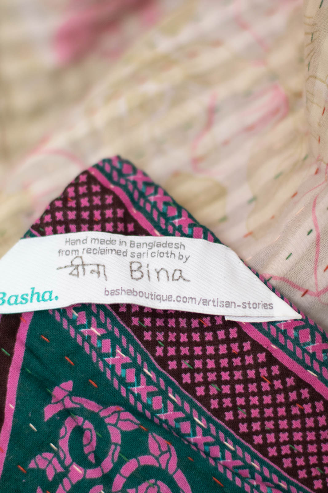 Babe No. 8 Kantha Mini Blanket