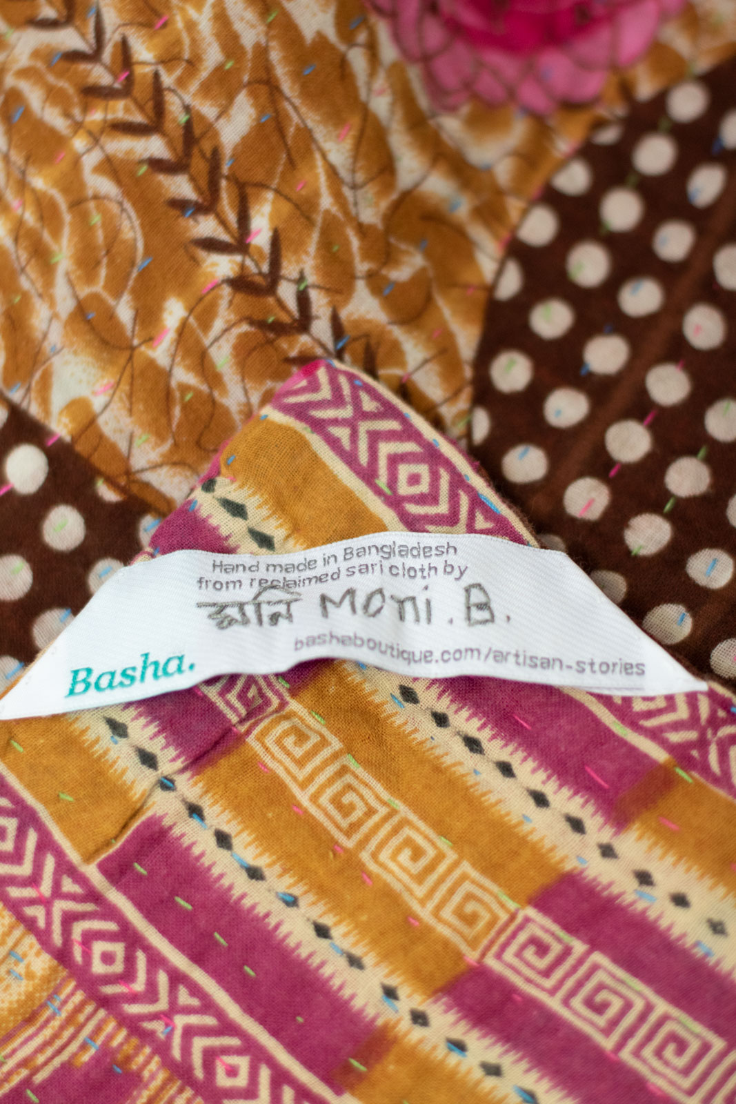 Treasure No. 2 Kantha Mini Blanket