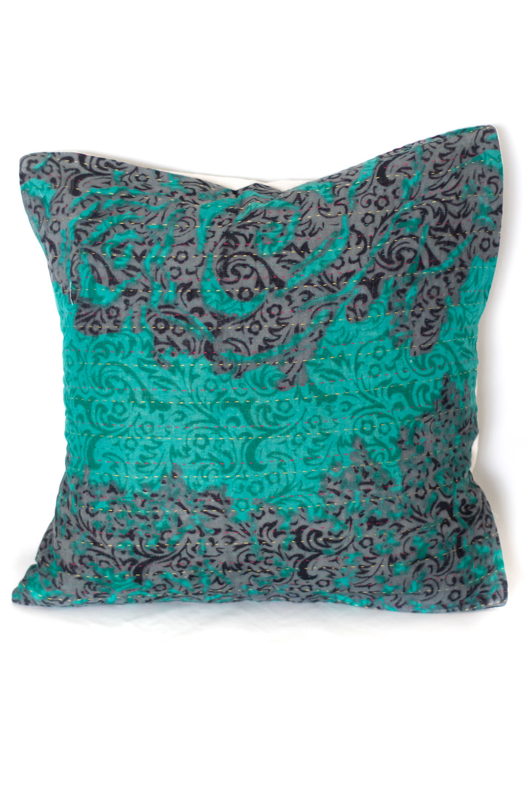 Charm no. 8 Kantha Pillow Cover