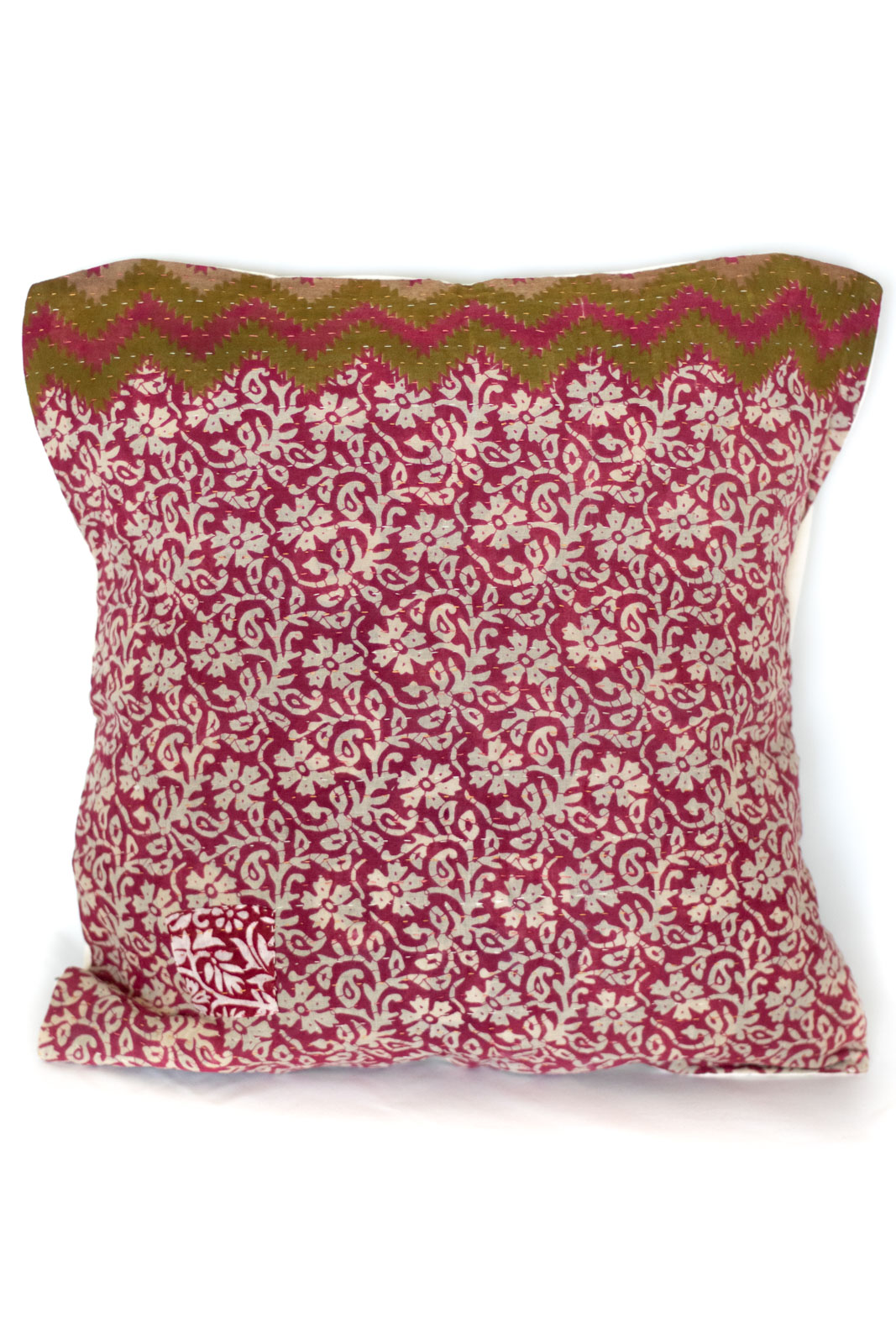 Noble no. 9 Kantha Pillow Cover