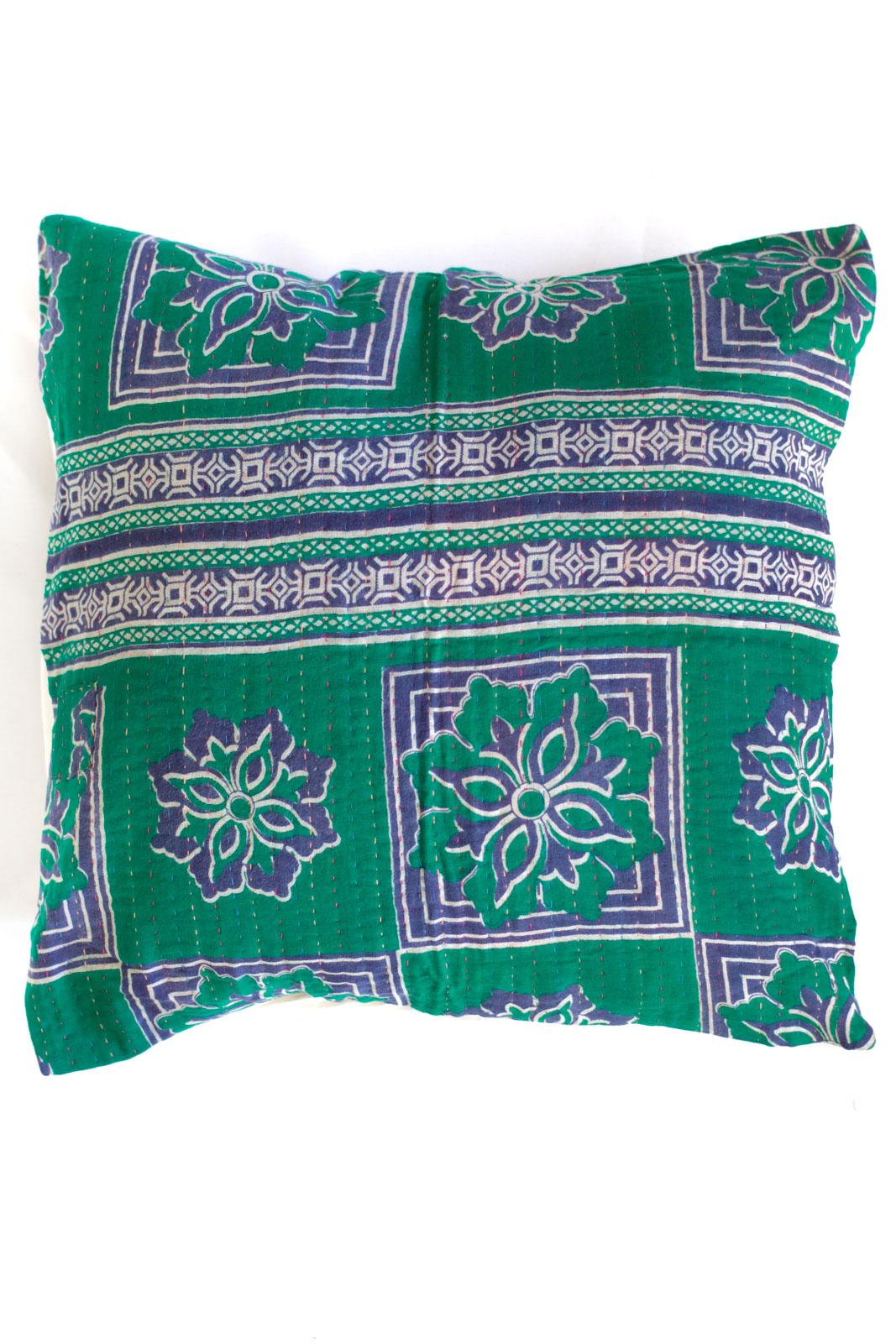 Marvelous no. 7 Kantha Pillow Cover