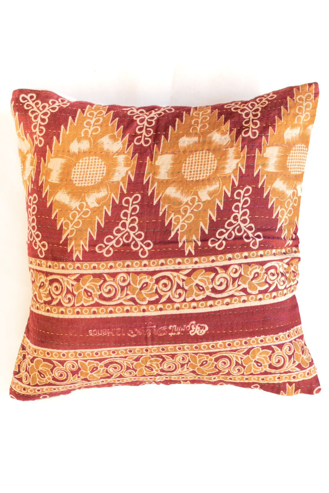 Beautiful no. 5 Kantha Pillow Cover